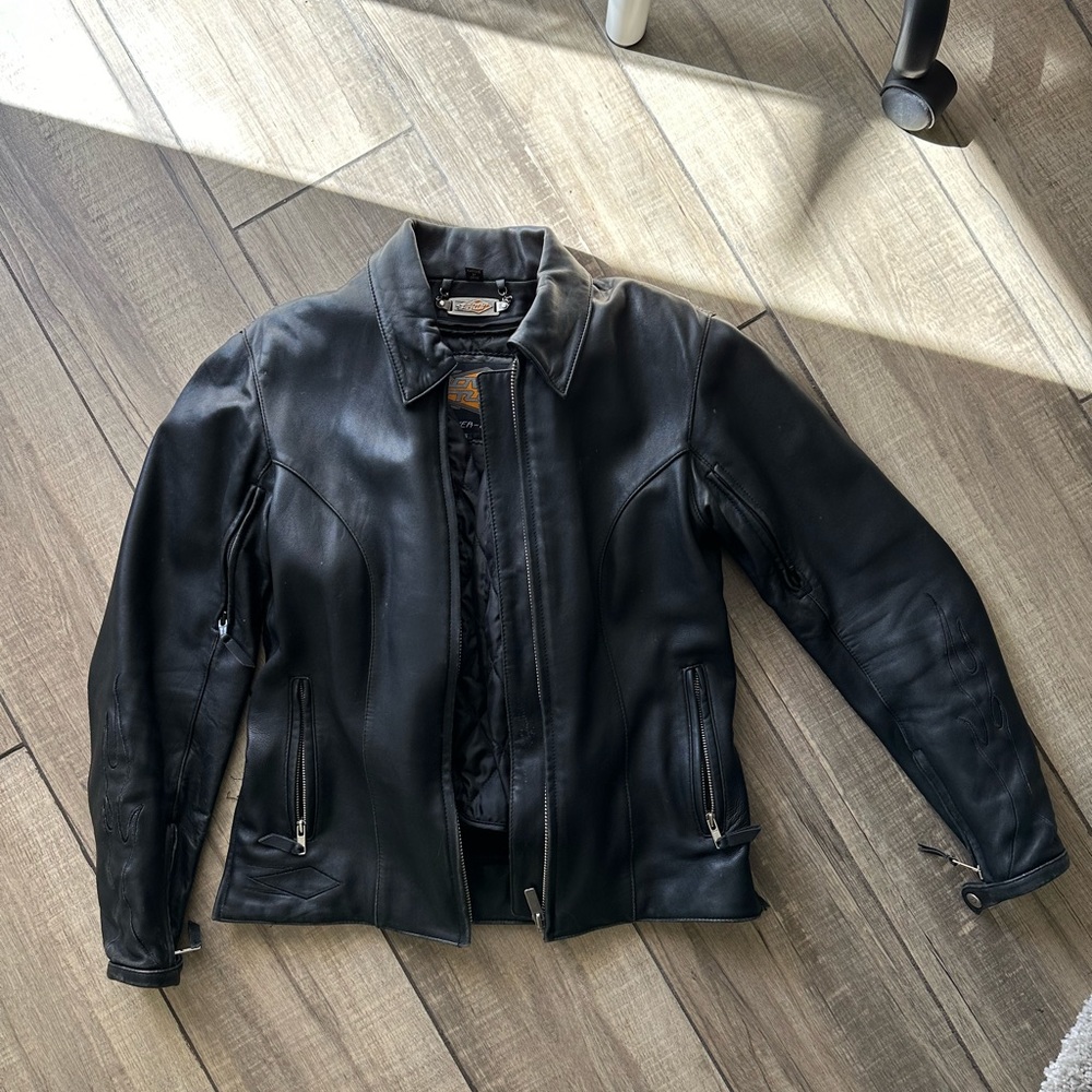 Genuine Leather Biker Jacket